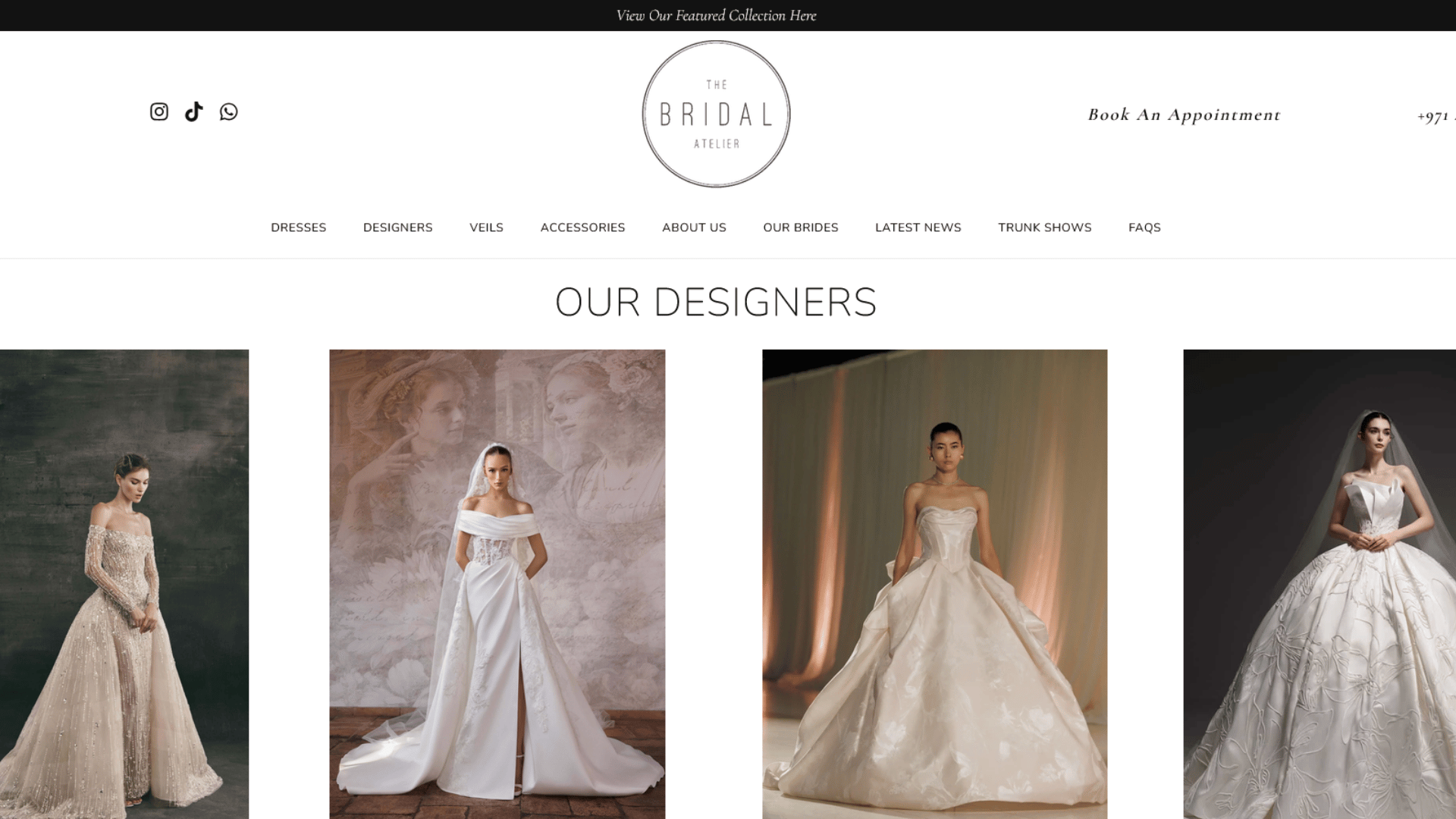 Luxury Bridal Website & Appointment-Led Retail Platform — screen 2