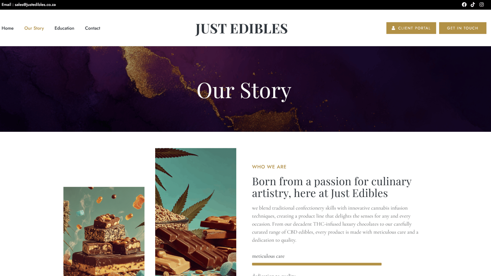 Premium Product Website & Wholesale Application Platform — screen 2