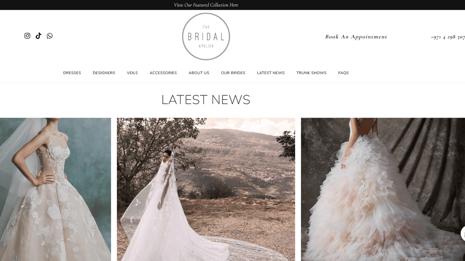 Luxury Bridal Website & Appointment-Led Retail Platform — screen 5
