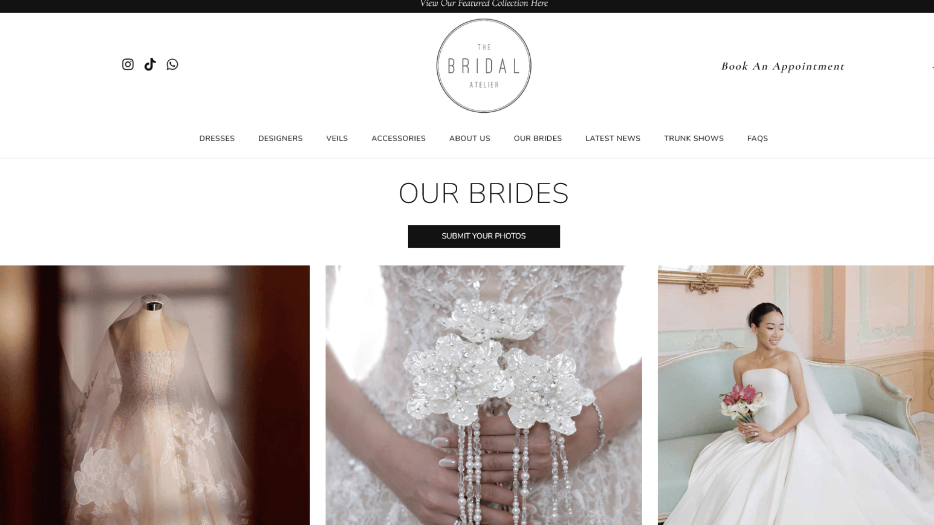 Luxury Bridal Website & Appointment-Led Retail Platform — screen 4